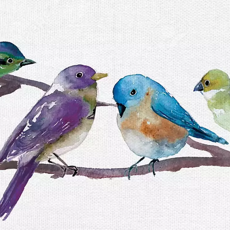 Colorful Bird Spot Canvas Art Print>Kirklands Home Cheap