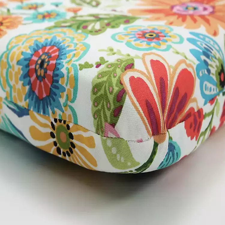 Colorful Floral Outdoor Chair Cushion>Kirklands Home Online