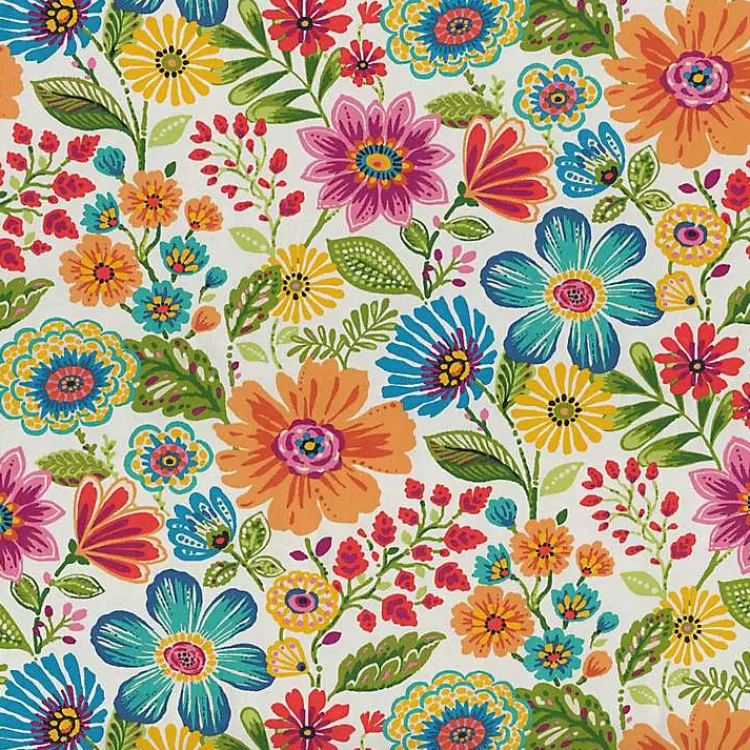 Colorful Floral Outdoor Seat Cushions, Set of 2>Kirklands Home Outlet