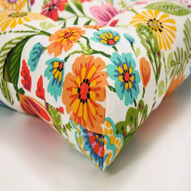Colorful Floral Outdoor Seat Cushions, Set of 2>Kirklands Home Outlet
