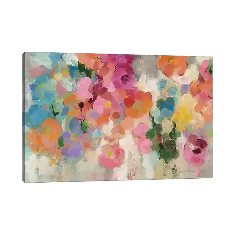 Colorful Garden I Giclee Canvas Art Print, 48x32>Kirklands Home Hot