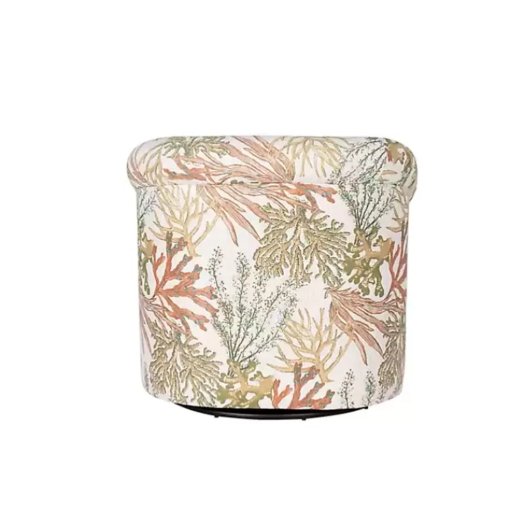 colorful_ocean_bonnie_swivel_accent_chair_5.webp Colorful Ocean Bonnie Swivel Accent Chair>Kirklands Home Best