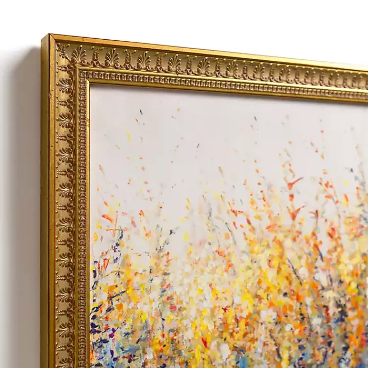 Colorful Wildflowers Gold Framed Art Print>Kirklands Home Store