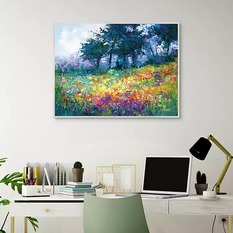 Colorful Wildflowers in Bloom Canvas Art Print>Kirklands Home Best Sale