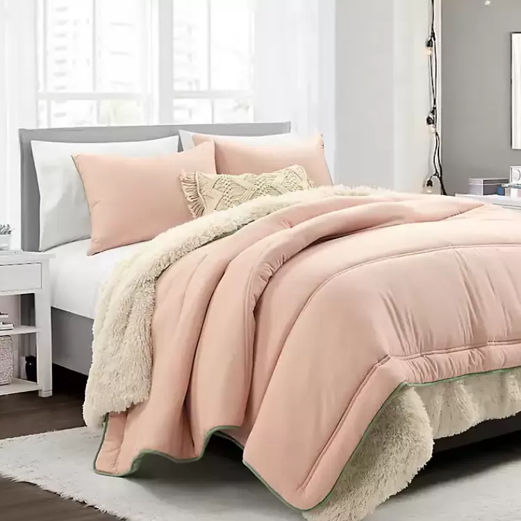 Coral & Sage Reversible 3-pc. Queen Comforter Set>Kirklands Home New