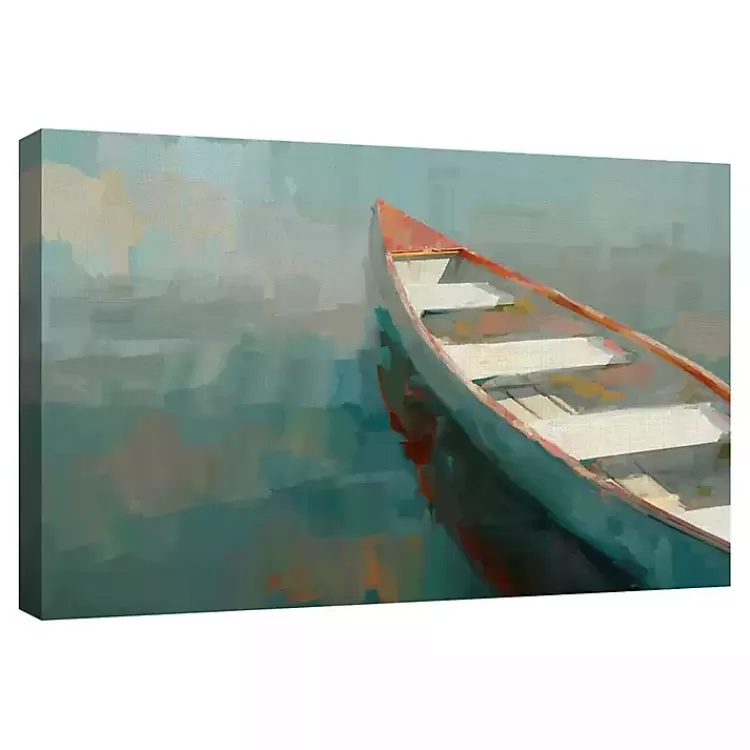 Coral Canoe I Canvas Art Print>Kirklands Home Clearance