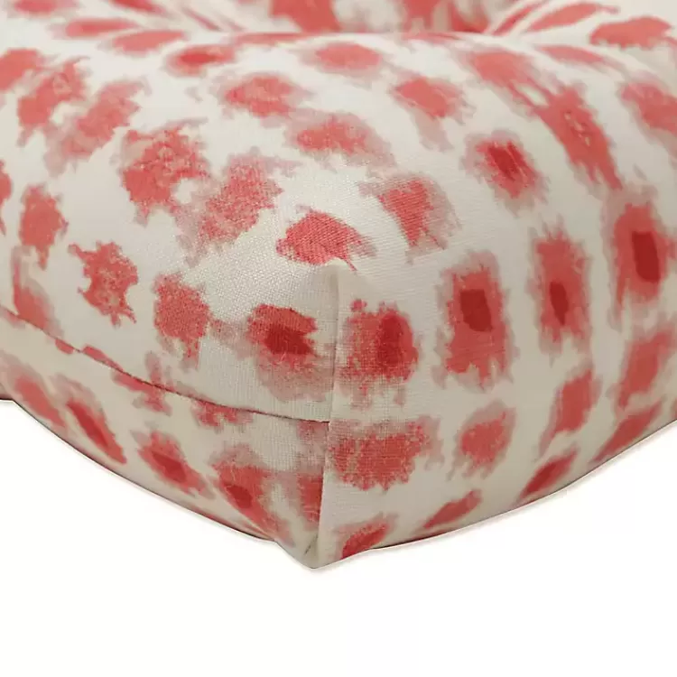 Coral Checkered Wicker Chair Cushions, Set of 2>Kirklands Home Clearance