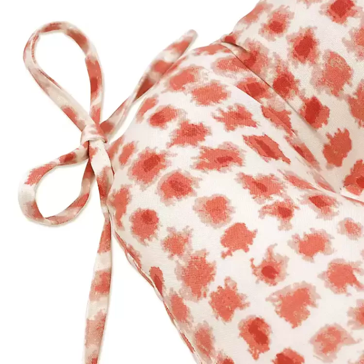 Coral Checkered Wicker Chair Cushions, Set of 2>Kirklands Home Clearance
