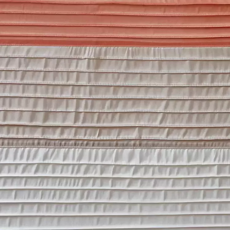 coral_colorblock_silky_shower_curtain_4.webp Coral Colorblock Silky Shower Curtain>Kirklands Home Cheap