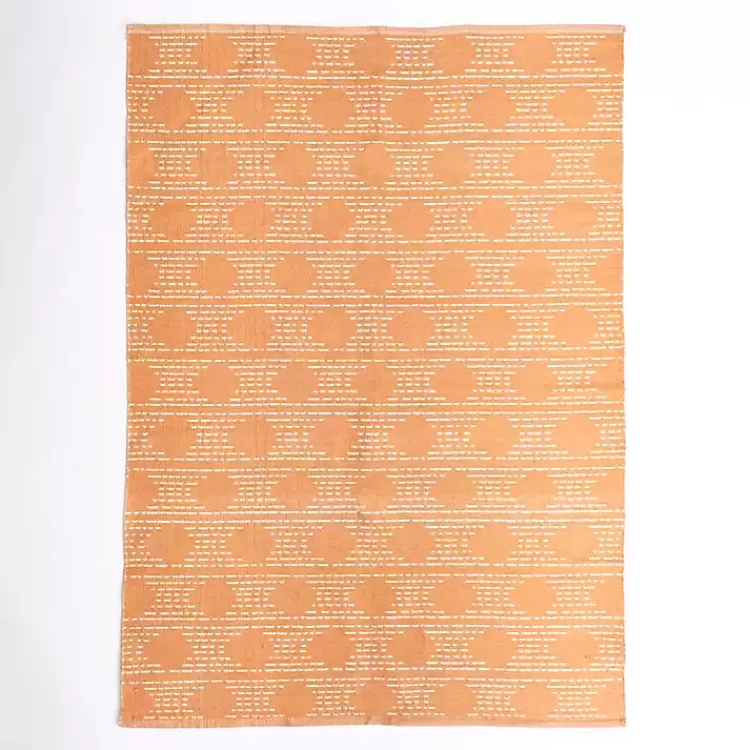 Coral Shibori Outdoor Area Rug, 5x7>Kirklands Home Cheap