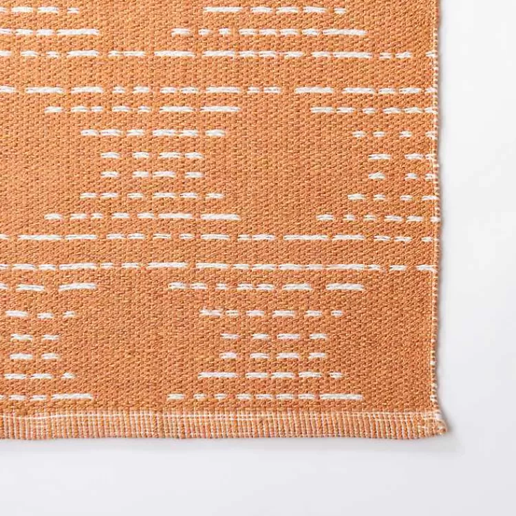 Coral Shibori Outdoor Area Rug, 5x7>Kirklands Home Cheap