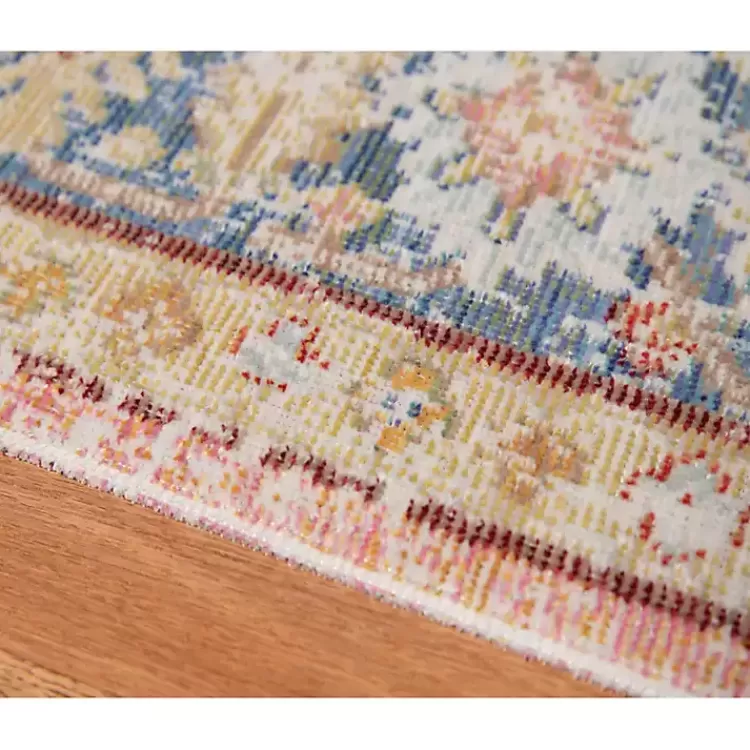 Coral Vintage Border Runner, 2x8>Kirklands Home Outlet