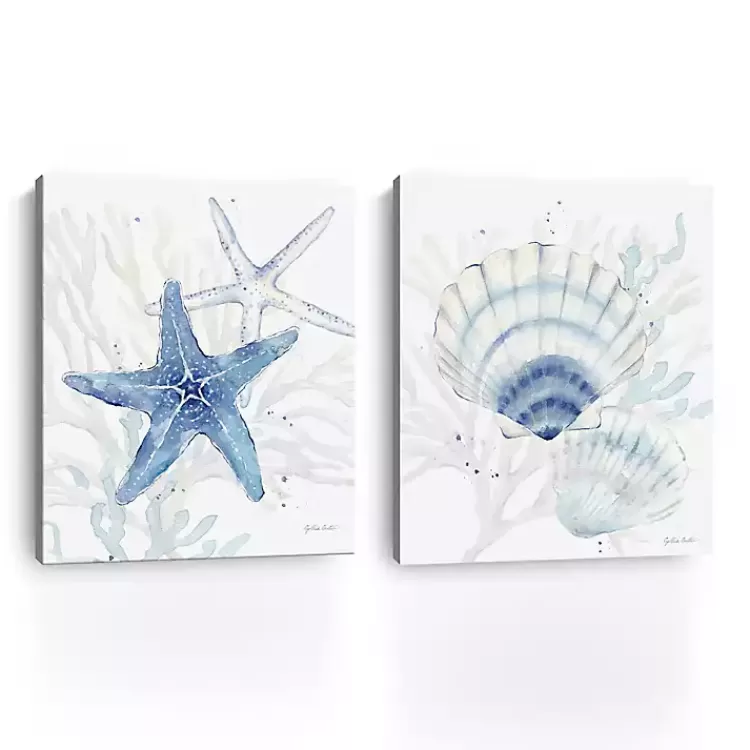 Cottage at the Cape Canvas Art Prints, Set of 2>Kirklands Home New