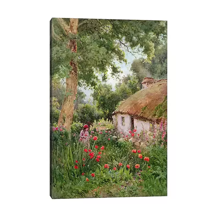 Cottage Garden Canvas Art Print>Kirklands Home Best
