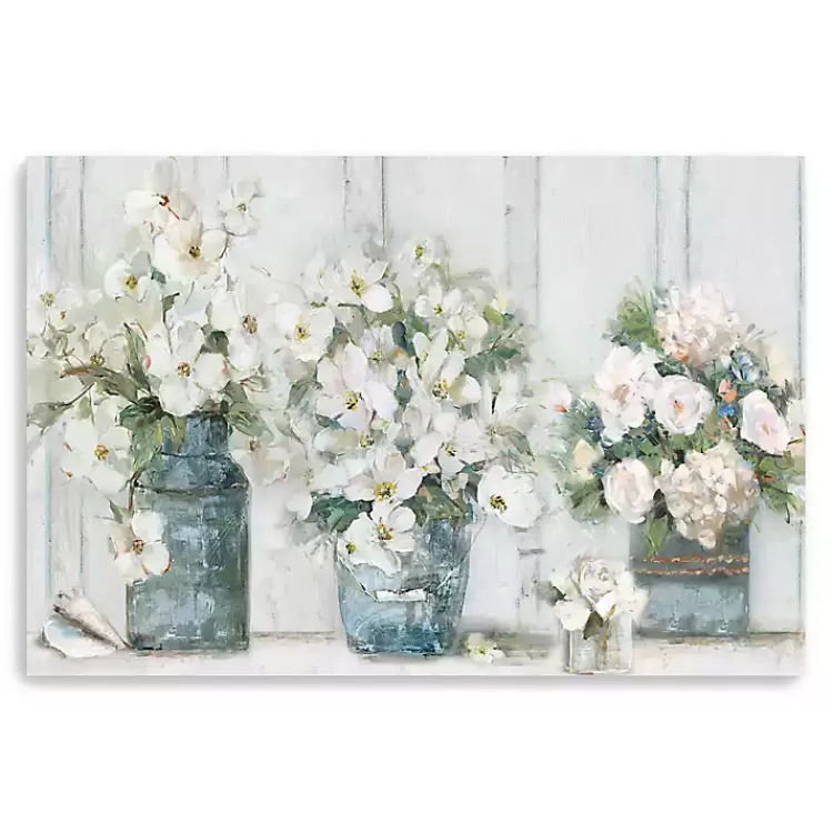 Cottage Mantle Canvas Art Print>Kirklands Home Outlet