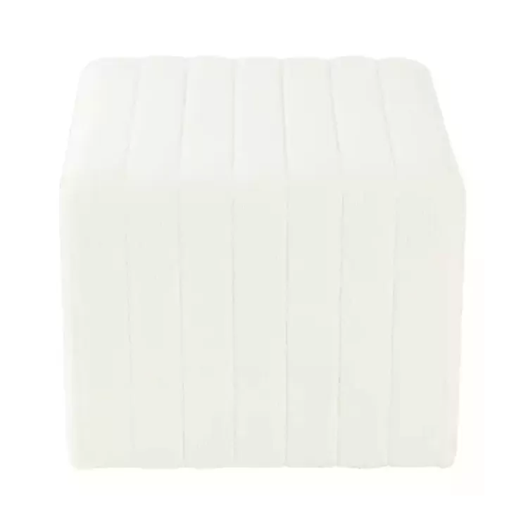 cream_boucle_arch_ottoman_3.webp Cream Boucle Arch Ottoman>Kirklands Home Sale