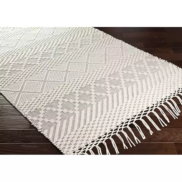 cream_diamond_tassel_wool_area_rug_x_4.webp Cream Diamond Tassel Wool Area Rug, 8x10>Kirklands Home Hot