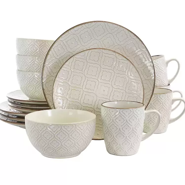 cream_embossed_pc_dinnerware_set_2.webp Cream Embossed 16-pc. Dinnerware Set>Kirklands Home Discount