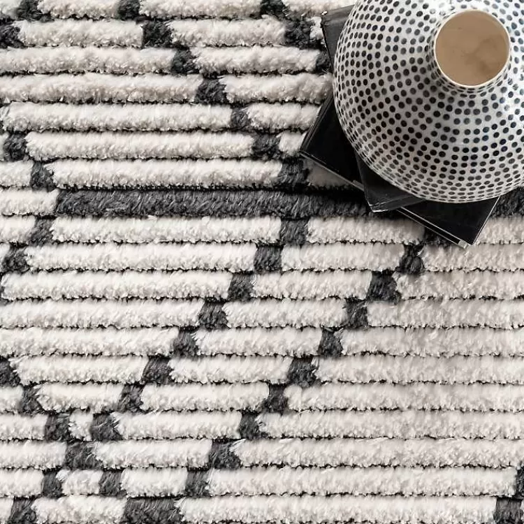 cream_geometric_diamonds_fringed_area_rug_x_4.webp Cream Geometric Diamonds Fringed Area Rug, 7x10>Kirklands Home Cheap