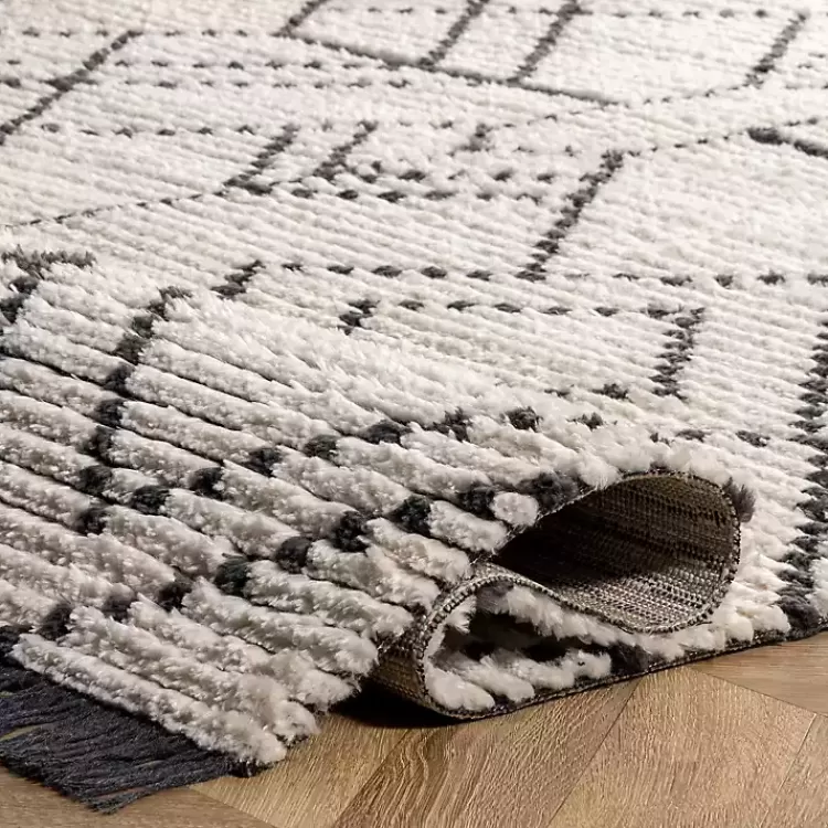 cream_geometric_diamonds_fringed_area_rug_x_6.webp Cream Geometric Diamonds Fringed Area Rug, 7x10>Kirklands Home Cheap