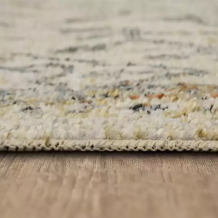 Cream Granary Floral Runner, 2x10>Kirklands Home Online