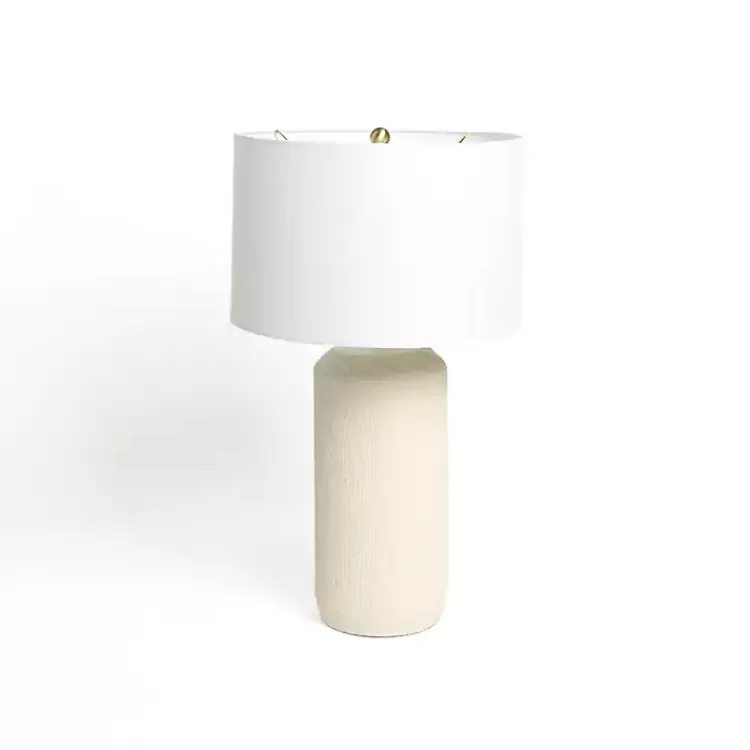 Cream Louise Table Lamp>Kirklands Home Online