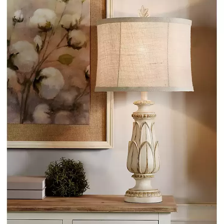 Cream Mackinaw Table Lamp>Kirklands Home Sale