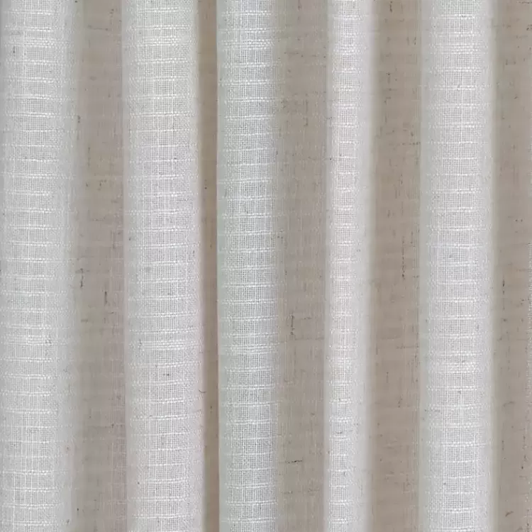 cream_solid_pleated_single_curtain_panel__in_4.webp Cream Solid Pleated Single Curtain Panel, 84 in.>Kirklands Home Store