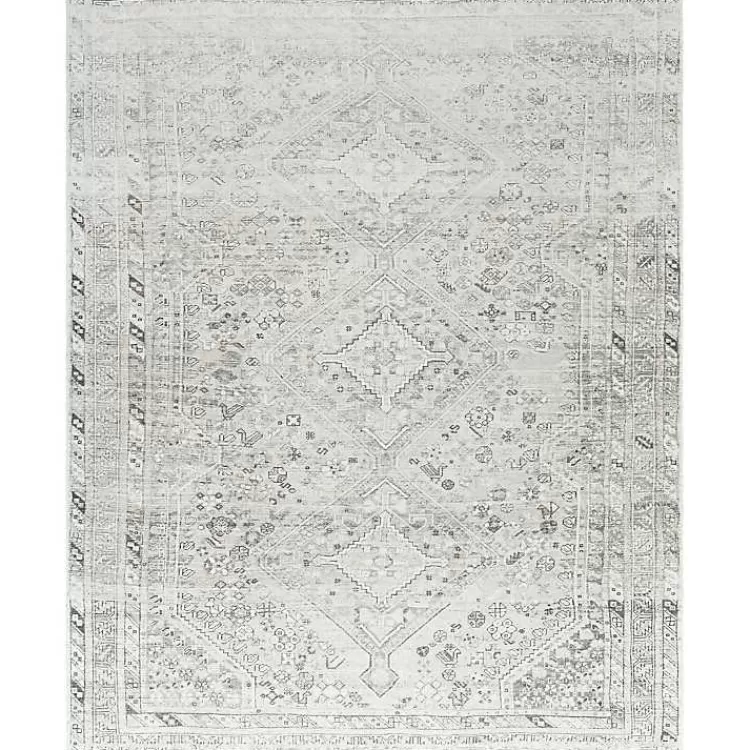 Cream Traditional Washable Area Rug, 8x12>Kirklands Home Flash Sale