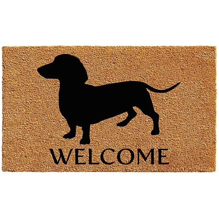 Dachshund Welcome Doormat>Kirklands Home Best