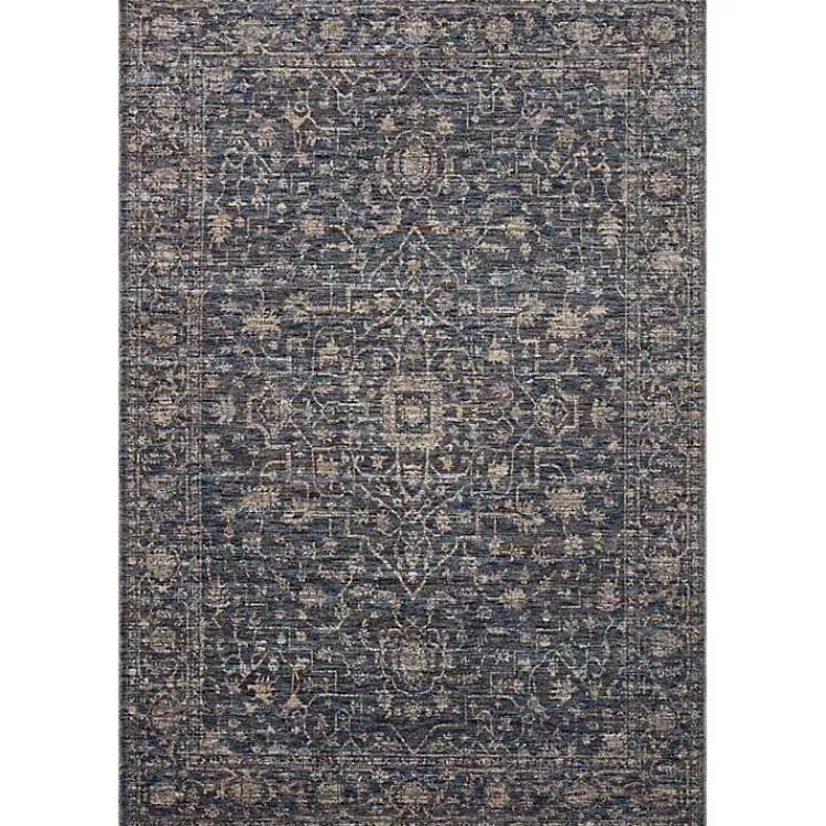 Dark Sorrento Medallion Area Rug, 5x7>Kirklands Home Best Sale