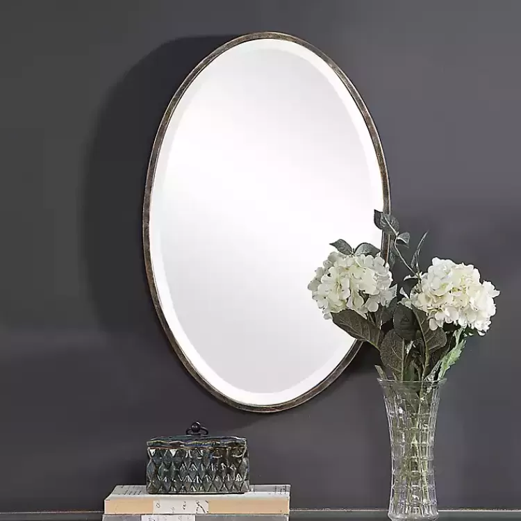 dark_bronze_oval_wall_mirror_3.webp Dark Bronze Oval Wall Mirror>Kirklands Home Sale