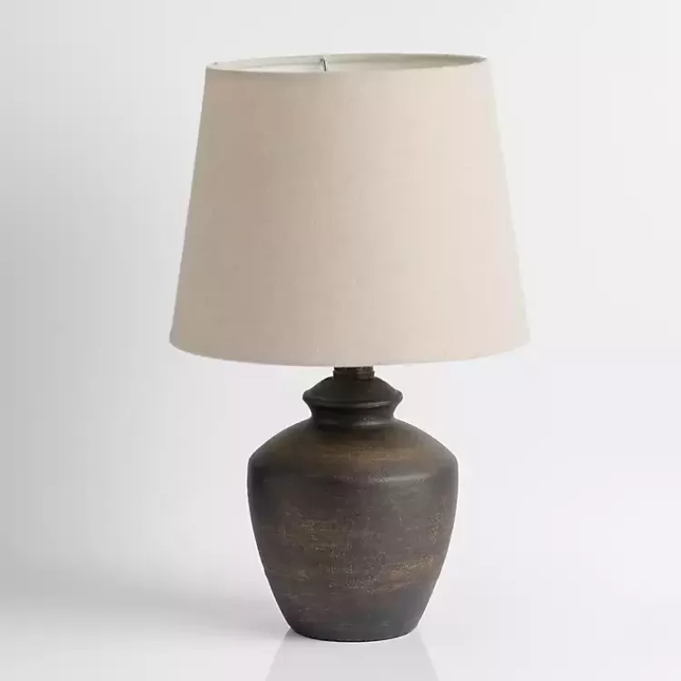 Dark Brown Textured Table Lamp>Kirklands Home Hot