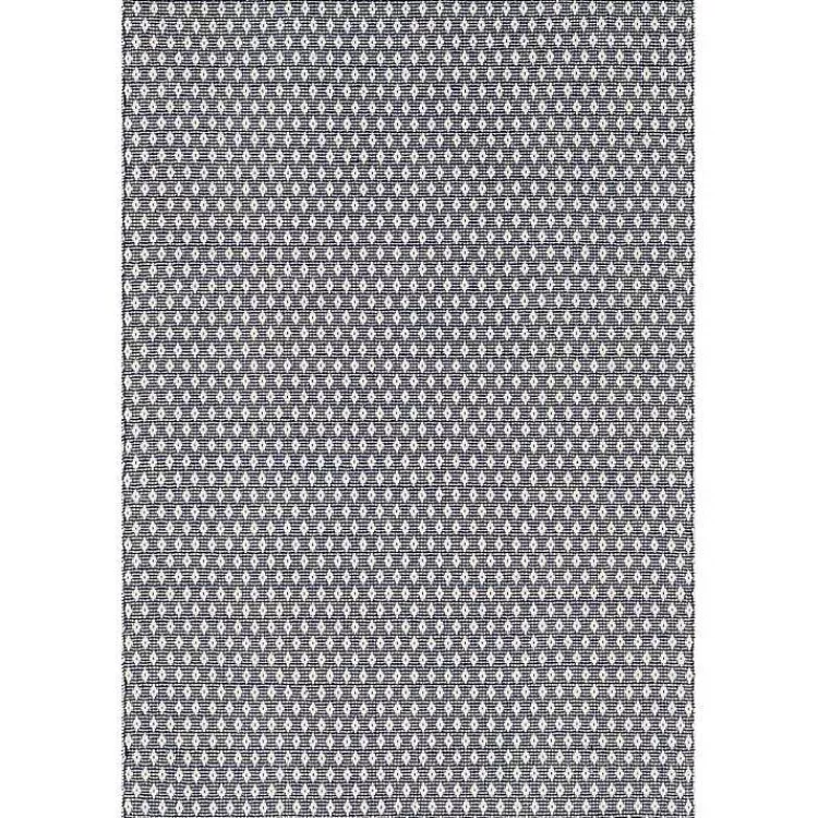 Dark Gray and Ivory Dainty Diamond Runner>Kirklands Home Flash Sale