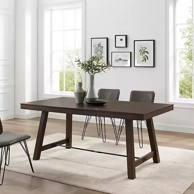 dark_oak_wood_rustic_dining_table_5.webp Dark Oak Wood Rustic Dining Table>Kirklands Home New