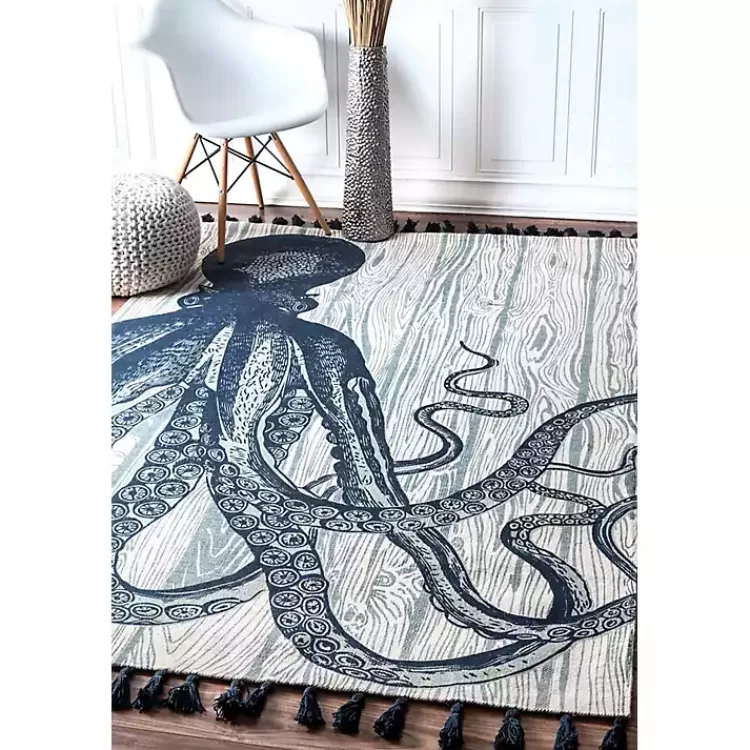 Dark Octopus Thomas Paul Area Rug, 5x8>Kirklands Home Best