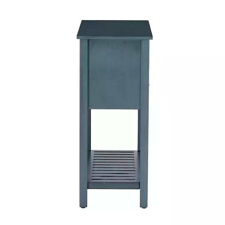 dark_teal_beadboard_console_table_6.webp Dark Teal Beadboard Console Table>Kirklands Home Shop