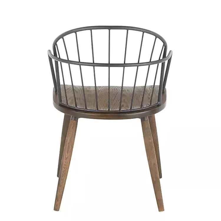 dark_walnut_wood_spindle_dining_chairs_set_of__2.webp Dark Walnut Wood Spindle Dining Chairs, Set of 2>Kirklands Home Outlet