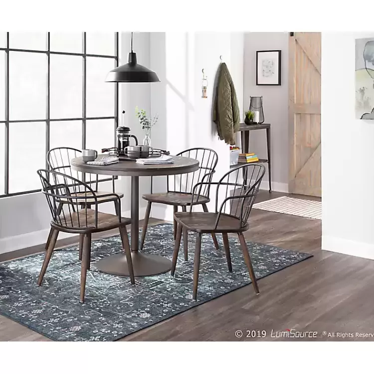 dark_walnut_wood_spindle_dining_chairs_set_of__5.webp Dark Walnut Wood Spindle Dining Chairs, Set of 2>Kirklands Home Outlet