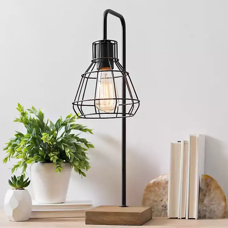 David Metal Shade Edison Task Lamp>Kirklands Home Cheap