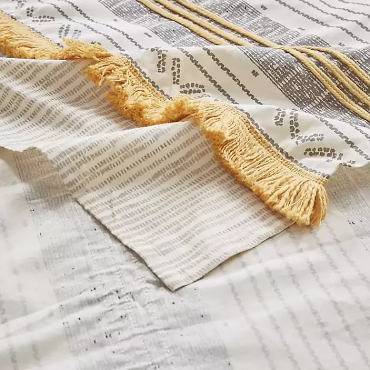 decorative_stripe_tassel_shower_curtain_4.webp Decorative Stripe Tassel Shower Curtain>Kirklands Home Discount
