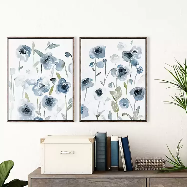 Deep in Blue I & II Canvas Art Prints, Set of 2>Kirklands Home Discount