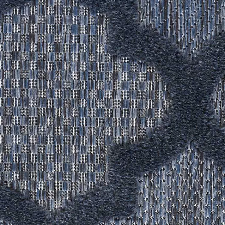 deep_navy_trellis_outdoor_area_rug_x_4.webp Deep Navy Trellis Outdoor Area Rug, 4x6>Kirklands Home Fashion