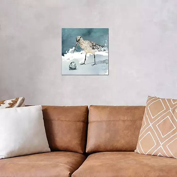 Delray Sandpiper Canvas Art Print>Kirklands Home Flash Sale
