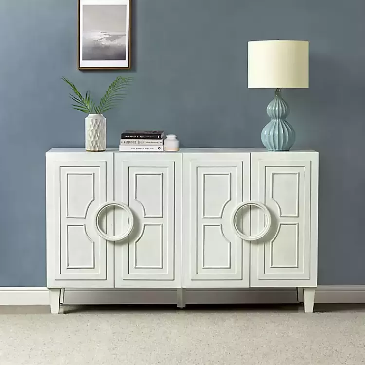 Dietrich Wood 4-Door Sideboard>Kirklands Home Cheap