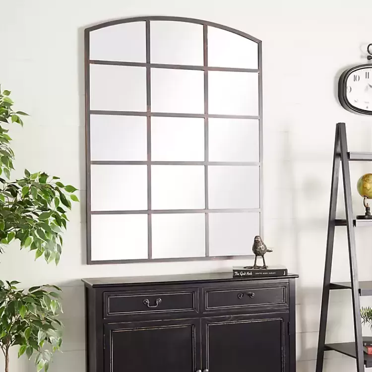 distressed_black_metal_windowpane_arched_mirror_2.webp Distressed Metal Windowpane Arched Mirror>Kirklands Home Sale