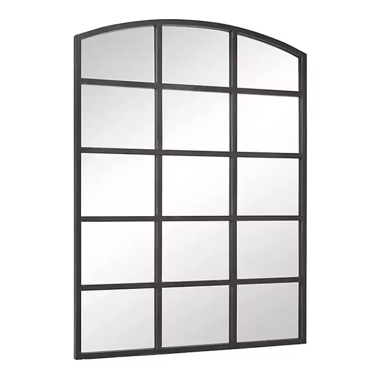 distressed_black_metal_windowpane_arched_mirror_5.webp Distressed Metal Windowpane Arched Mirror>Kirklands Home Sale