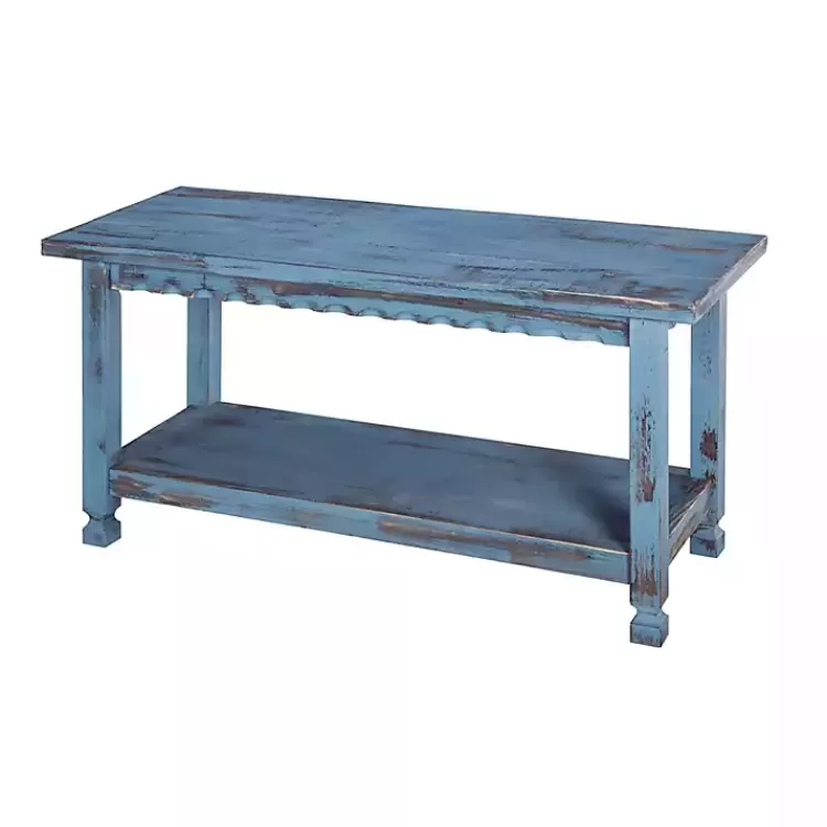 Distressed Wood Antique Bench>Kirklands Home Online