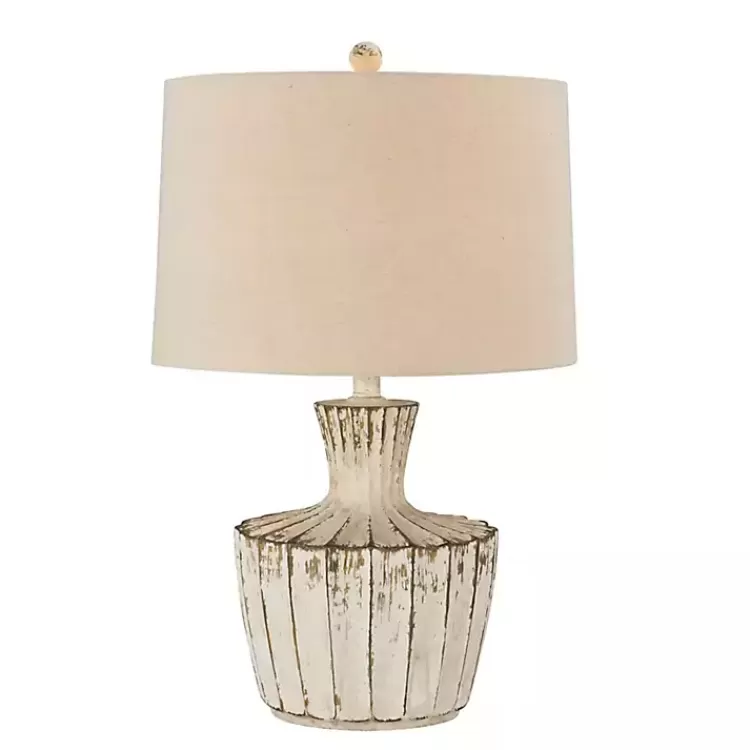Distressed Cream Jada Table Lamp>Kirklands Home Clearance