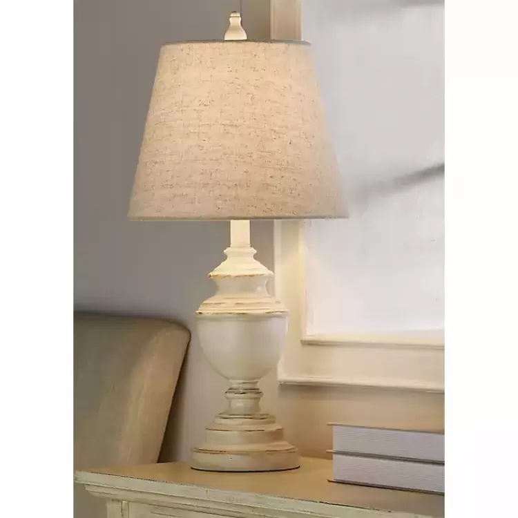 distressed_cream_table_lamp_2.webp Distressed Cream Table Lamp>Kirklands Home Best Sale